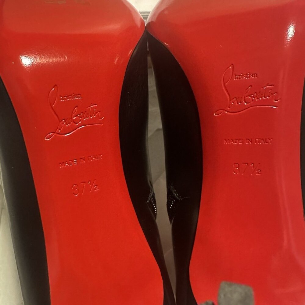 Christian Louboutin So Kate Booty 85 Size 37.5 Black - Picture 5 of 14